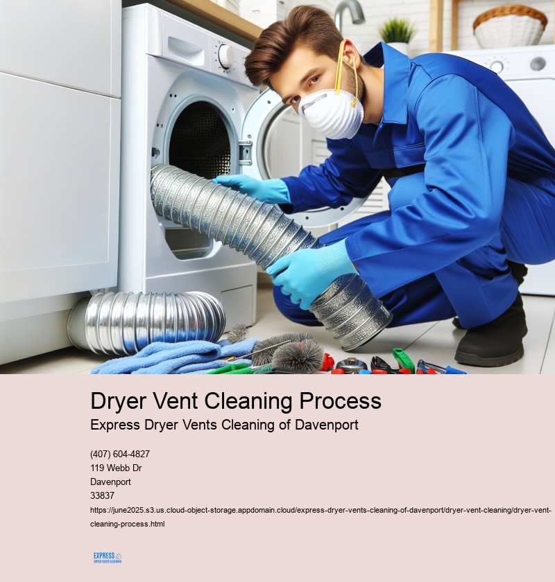 Dryer Vent Cleaning Process