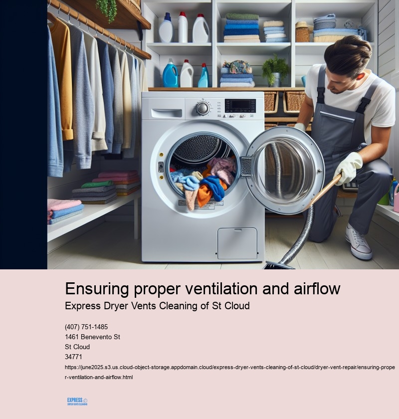 Ensuring proper ventilation and airflow