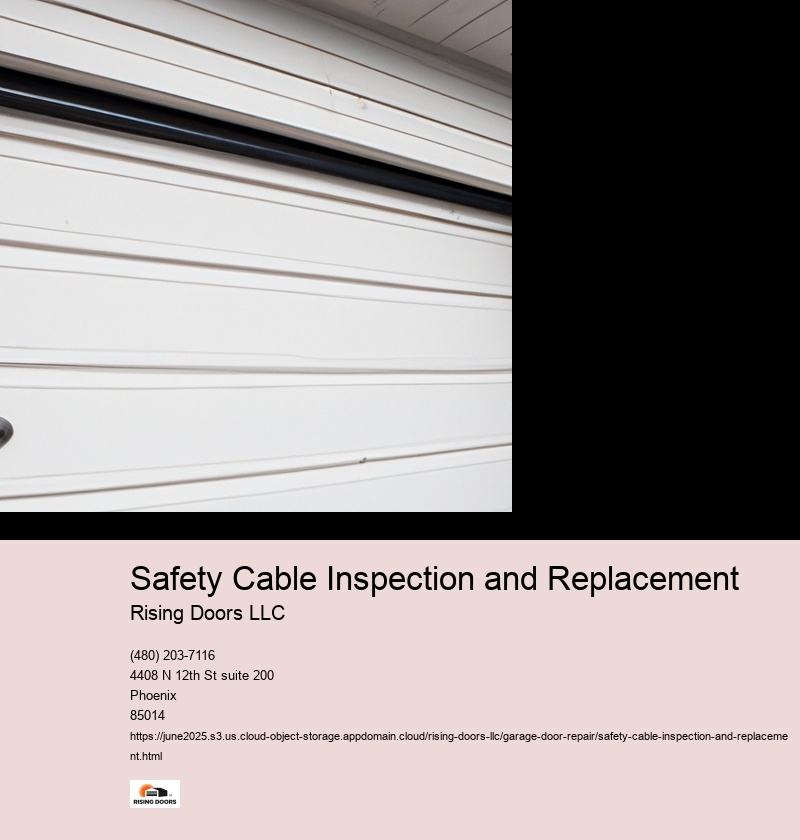 Inspecting Safety Cables for Damage